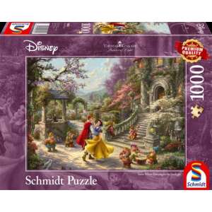 Schmidt Disney Snow White Dancing in the Sunlight 1000 Piece Jigsaw Puzzle - Disney Puzzle