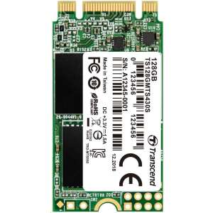 Transcend MTS430 128GB M.2 2242 SSD meghajtó - Transcend