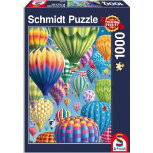 Schmidt Színes ballonok az égen, 1000 darabos puzzle - Schmidt