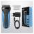 Braun Series 3 Shave & Style 310BT Elektrorasierer nass und trocken, blau und schwarz, mit Ladegerät und Trimmkamm