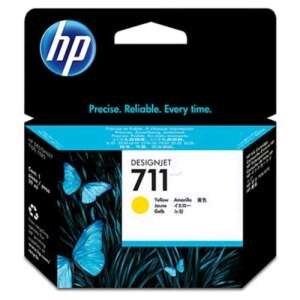 HP DesignJet 711 Yellow Ink Cartridge - HP