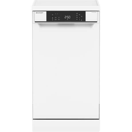 Sharp QW-NS1CF49EW-EU Szabadonálló mosogatógép, 10 teríték, 4 pro...