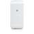 Front of Ubiquiti NanoStation Loco M2 AirMax Access Point, white, showing Ubiquiti logo