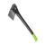 Verto splitting axe with fiberglass handle, angled view on white background