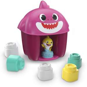 Clementoni Baby Shark Építőkocka - 6 db + Figura