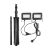 Neo Tools 99-062 Reflector tripod double 2x50W SMD LED 9000lm 230V 1.8m 61754299