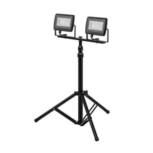 Neo Tools 99-062 Stojan s pracovným LED svetlom s dvoma 50W SMD LED lampami, 9000 lúmenov, 230V, 1,8m výška