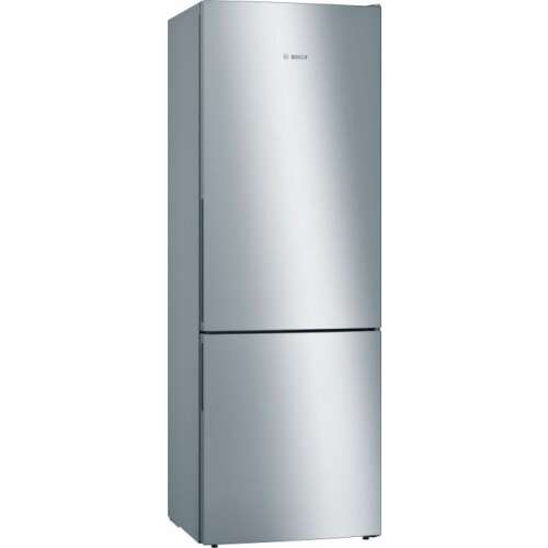 Bosch KGE49AICA Serie 6 alulfagyasztós hűtőszekrény, 419l, LowFrost, 201cm, C energiaosztály, Inox 61754783