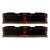 GoodRAM IRDM X 16GB 3200MHz DDR4 RAM, two sticks, black with red accents