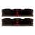 GoodRAM IRDM X 16GB 3200MHz DDR4 RAM, two sticks, black with red accents