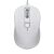 Top view of Asus MU101C white optical mouse