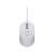 Asus MU101C optical mouse, white, wired, 3200 DPI, top view