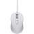 Asus MU101C optical mouse, white, wired, 3200 DPI, top view