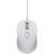 Asus MU101C optical mouse, white, wired, 3200 DPI, top view