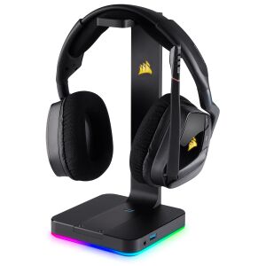 Corsair ST100 RGB Prémium Gaming Headset állvány fejhallgatóval - Corsair