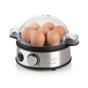 Fierbător de ouă electric Domo Trento DO9142EK, din oțel inoxidabil, capacitate 7 ouă - Aparate de fiert ouă