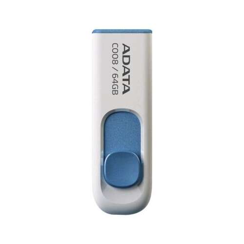 ADATA C008 64GB USB stick, bijela i plava