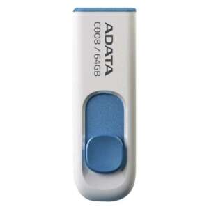 Pen disk 64GB ADATA Classic C008 biely USB2.0 (AC008-64G-RWE) 61755612 Ukladanie údajov