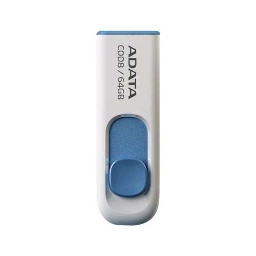 Pen Drive 64GB ADATA Classic C008 fehér USB2.0 (AC008-64G-RWE) (AC008-64G-RWE) 61755612