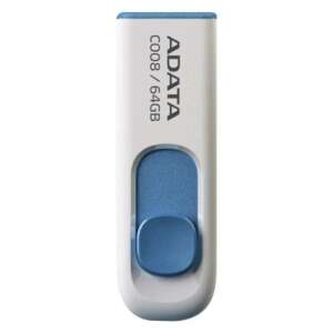 ADATA C008 64GB stick USB, alb și albastru - ADATA