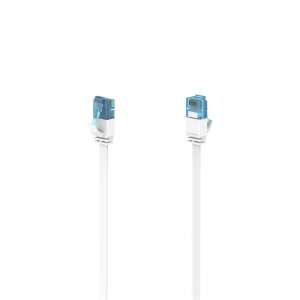 Hama 200686 FIC CAT6A flach weiß 10 m Patchkabel 61755646