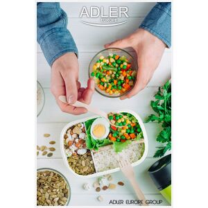 Adler AD 4474G електрическа кутия за обяд с храна, контейнер за приготвяне на храна - Съхранение на храна