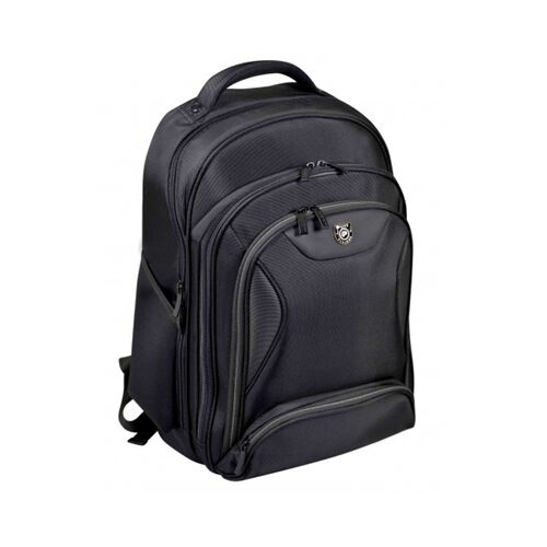 Port Designs Manhattan Rucksack 15-17 Zoll Schwarz - Vorderansicht