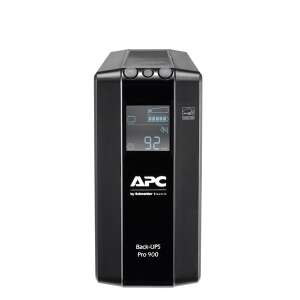 APC Back-UPS Pro 900 USV, schwarz, Vorderansicht - APC