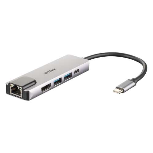 5-in-1 USB-C Hub with HDMI/Ethernet and Power Delivery 61758735