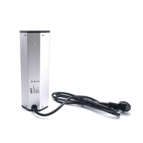 TOO VPS-316-4S silberne 4-fach Steckdosenleiste mit Kindersicherung, IP20, 1,8 m Kabel