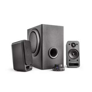 WaveMaster MX3+ BT 2.1 csatornás aktív hangszórórendszer fekete, 3 hangszóró, mélynyomó, vezérlőpanel - Audio