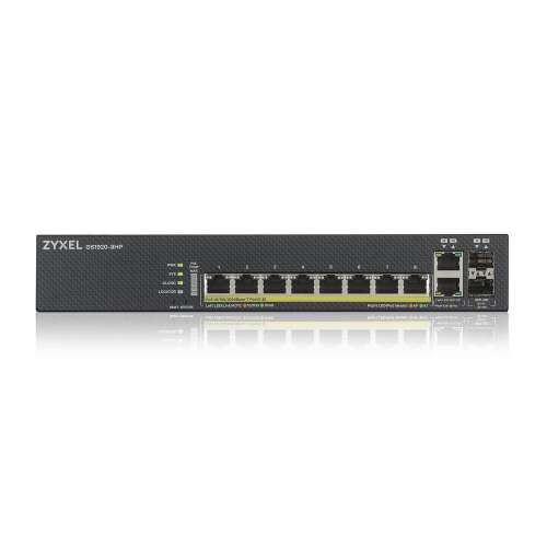 ZyXel GS1920-8HPv2 8-Port GbE PoE+ Smart Managed Switch (GS1920-8HPv2) 79787424
