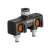Gardena 8193-20 2-way water distributor, allows connecting two devices to one tap, individually adjustable and shut-off