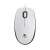 Logitech M100 Wired Optical Mouse, White, front view
