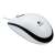 Logitech M100 Káblová optická myš, biela, šikmý pohľad
