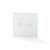 Nedis SmartLife Wi-Fi Smart Dual Wall Switch, white, 2 buttons
