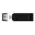 Kingston DataTraveler 70 Pendrive, 256 GB, czarny, USB-C, otwarty