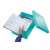 Leitz Click&Store A4 storage box, ice blue, with documents inside