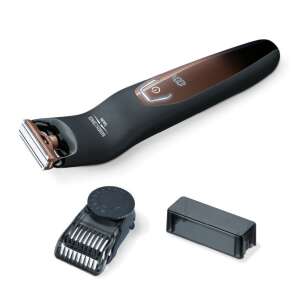 Beurer HR 6000 LED body hair trimmer with adjustable length settings, black and bronze - Body hair groomer
