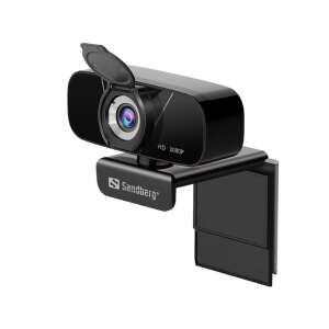 Sandberg Chat Webcam 1080P HD USB webcam, black, 134-15 - Webcam