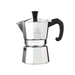 Forever Miss Moka Prestige stovetop espresso maker, silver - Forever Stovetop espresso maker