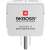 SKROSS travel adapter for USA with 2 USB ports, front view