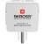 SKROSS travel adapter for USA with 2 USB ports, front view