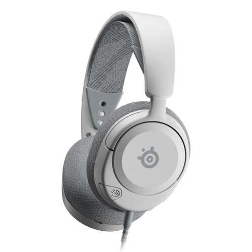 SteelSeries Arctis Nova 1P gaming headset fehér, oldalnézet - Steelseries