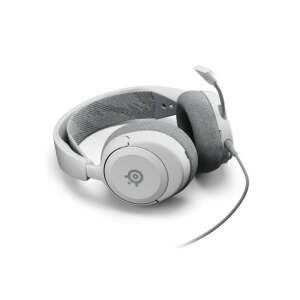 SteelSeries Arctis Nova 1P gaming headset white, angled view - Steelseries