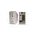APC Back-UPS CS 500 uninterruptible power supply, white, front and back view