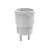 Logilink smart plug, white, bottom view