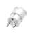 Logilink smart plug, white, side view