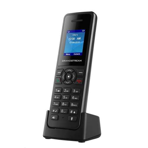 Grandstream DP720 DECT VoIP phone, black, cordless, with base station
