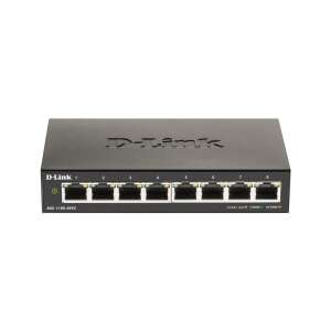 D-Link DGS-1100-08V2/E 8-портов Gigabit Ethernet switch - D-Link Превключвател